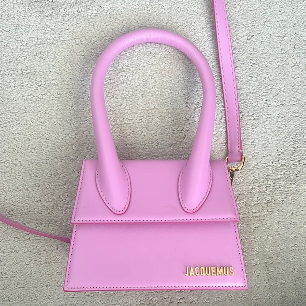 Jacquemus Pink Le Chiquito moyen
